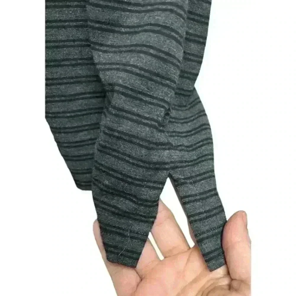 Polo Ralph Lauren Performance Short Sleeve Shirt Black Gray Striped Size XXL‎